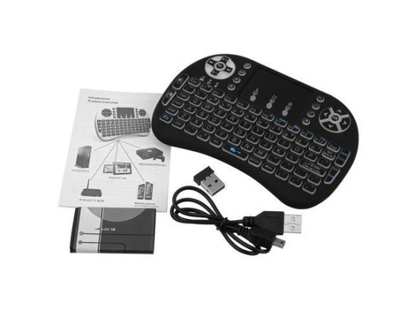 Мини Светеща безжична клавиатура за Android PC или TV Box Mini Keyboar