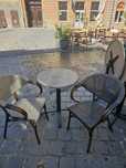 Mobilier terasa set masa cu 4 scaune
