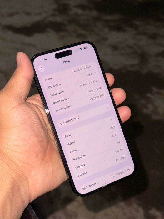Srochno iPhone 14 pro max 256GB