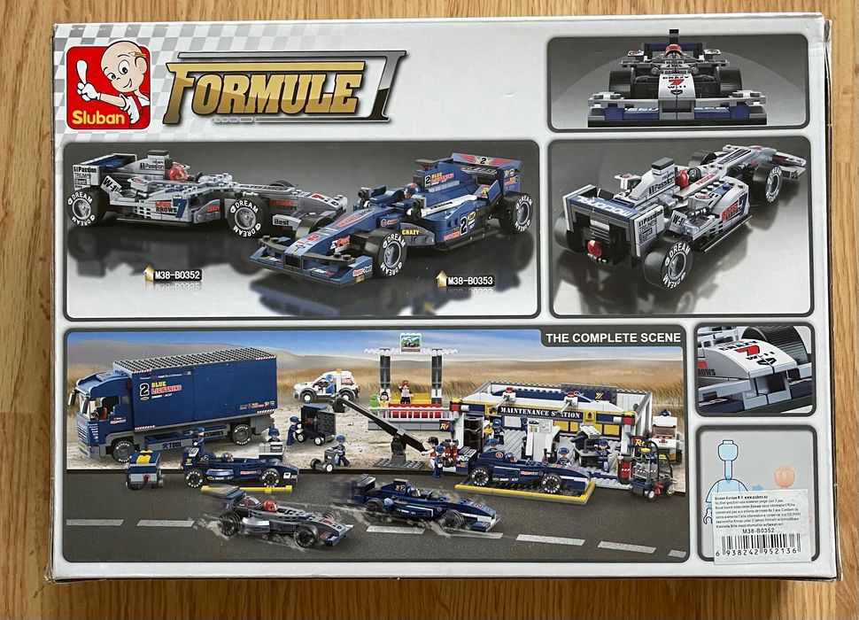 Set constructie tip Lego - Sluban masina Formula 1