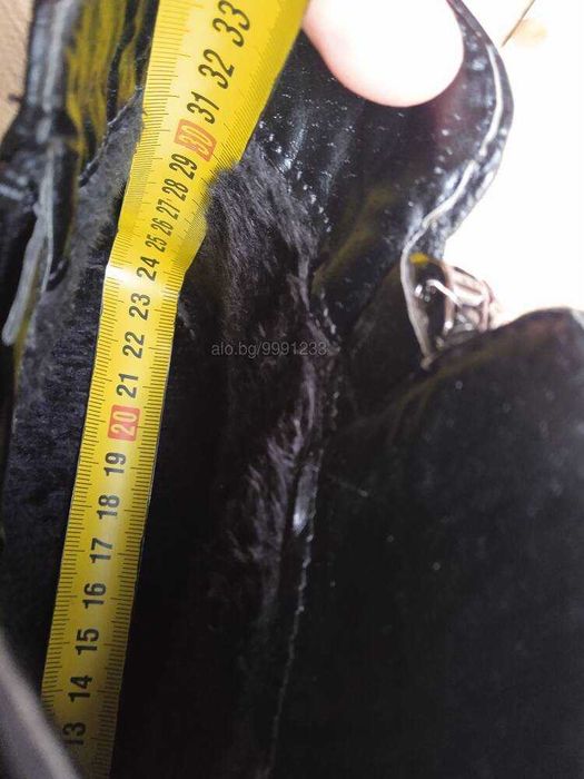 Обувки Боти дамски на ток 7 см размер 37