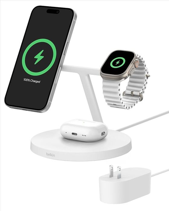 Belkin 3 in 1 Charger dokstansiya есть в наличии