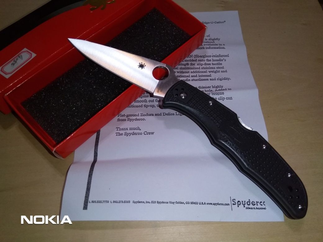 Briceag Spyderco Endura 4