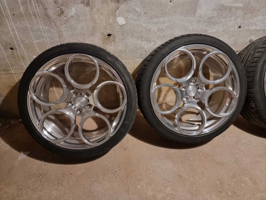 Ковани джанти 20 5x112 Audi VW BMW 20x9.5 Lambo style forged wheels
