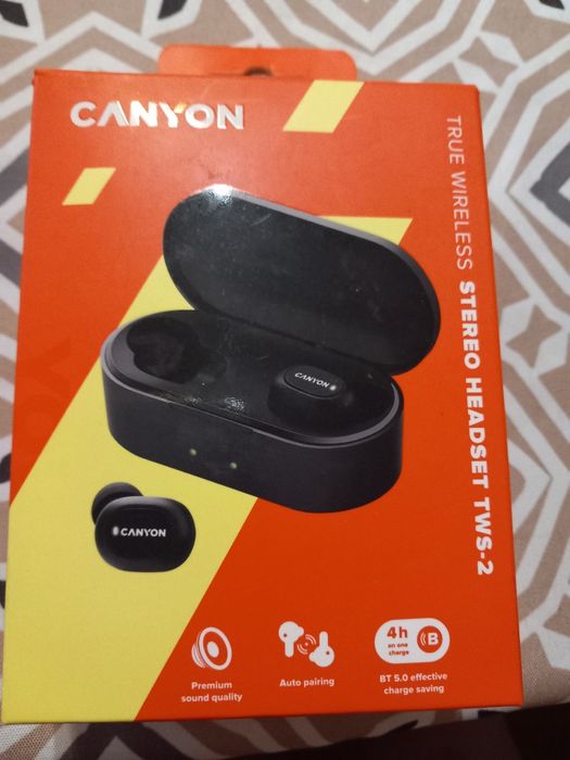Безжични слушалки canyon TWS-2