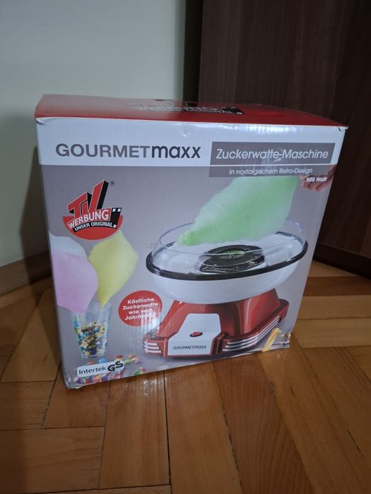 Mașină vată de zahăr GOURMETmaxx fabricat in Germania