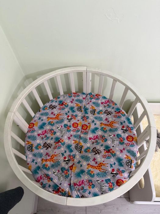 Детский манеж с матрасом