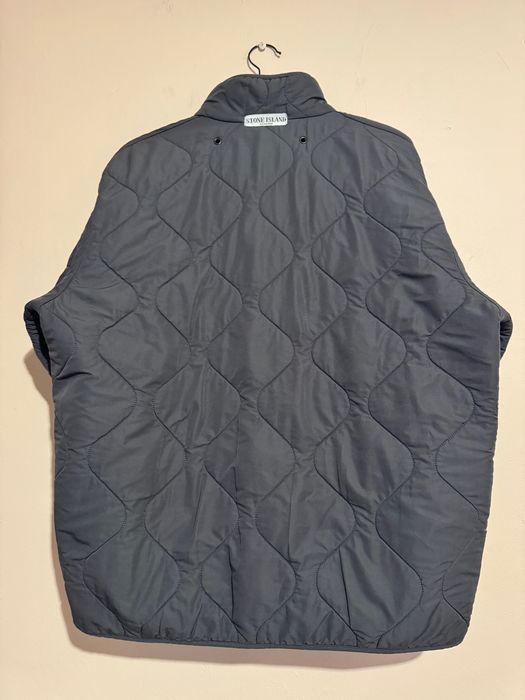 Stone Island AW2004 Quilted Inner Liner Jacket Grey.