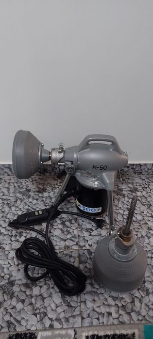 Ridgid K50 dispozitiv de desfundat,curățat canalizare  țevi scurgere