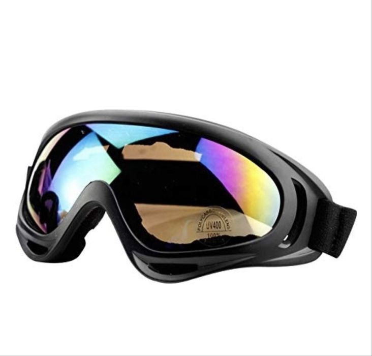 Маска горнолыжная черный