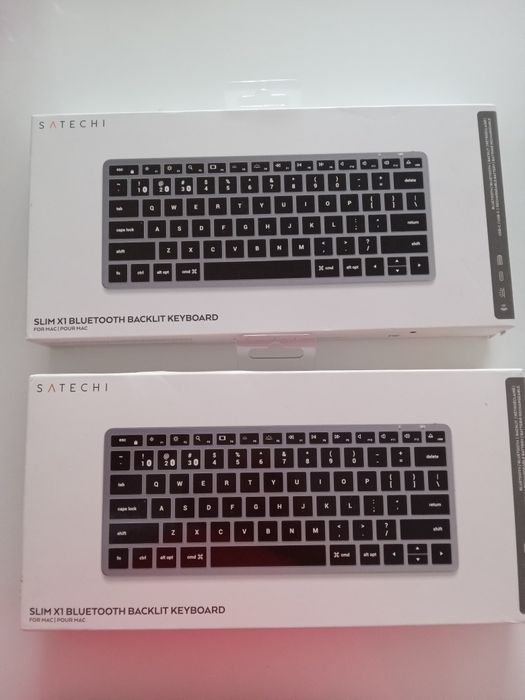 Нова Satechi Slim X1 Bluetooth Backlit Wireless Клавиатура Mac/Windows