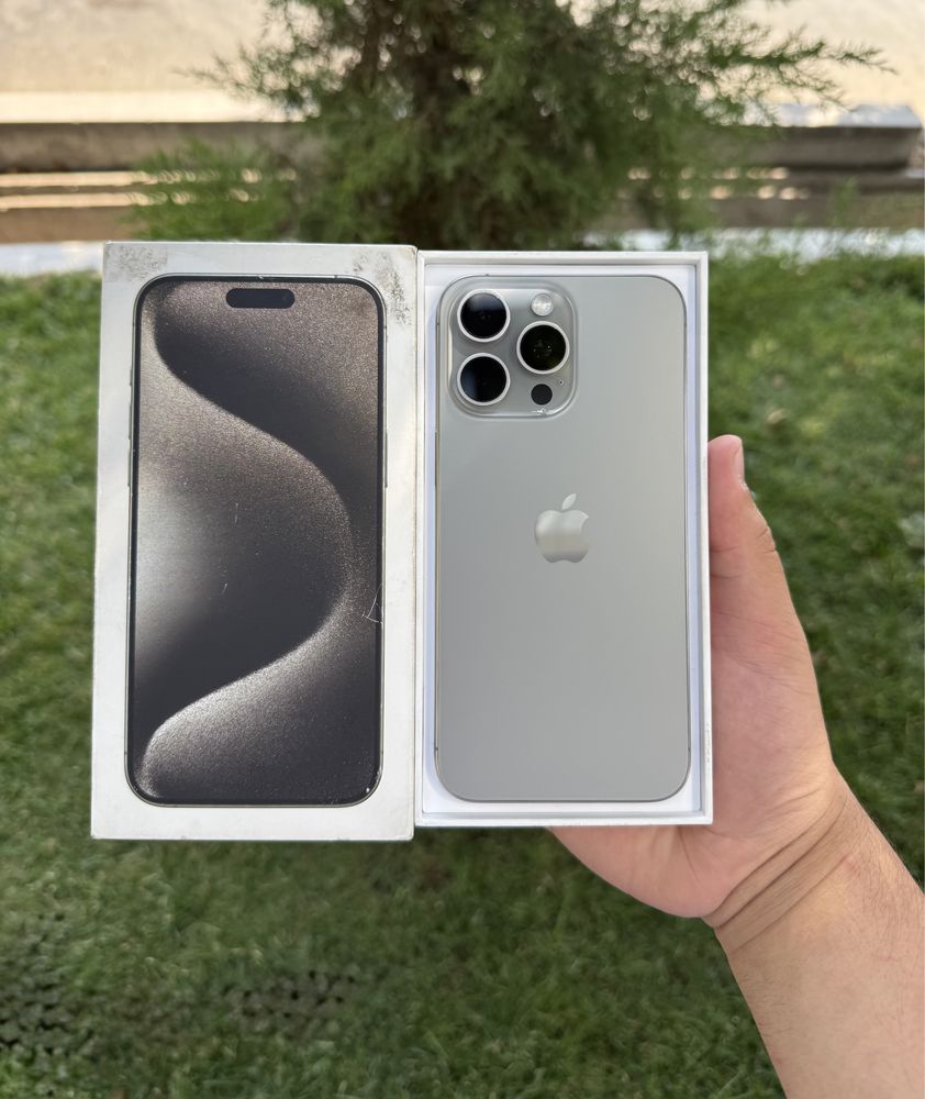 Iphone 15 Pro max 256gb 91 Xolat yaxsh hama joy ishlidi oqip tel qlila