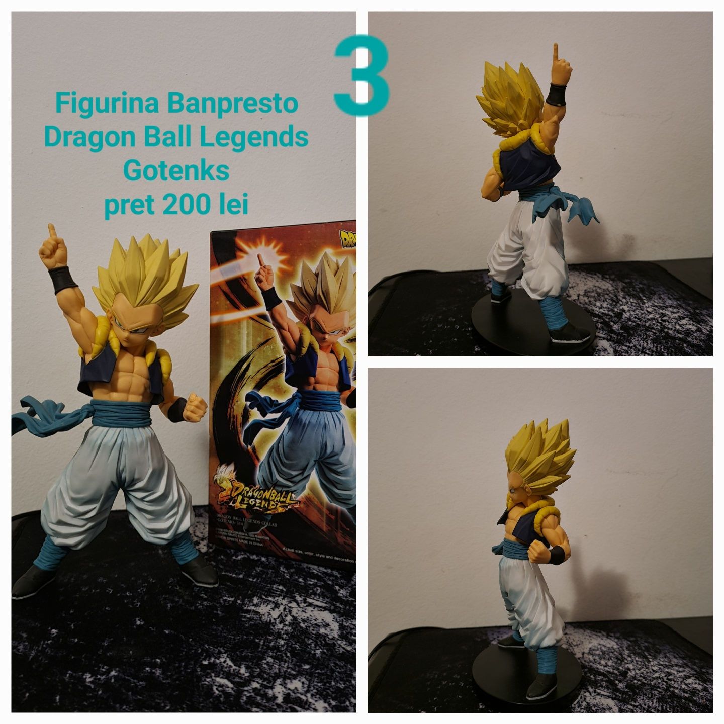 BANDAI Figurina DragonBall Gotenks banpresto