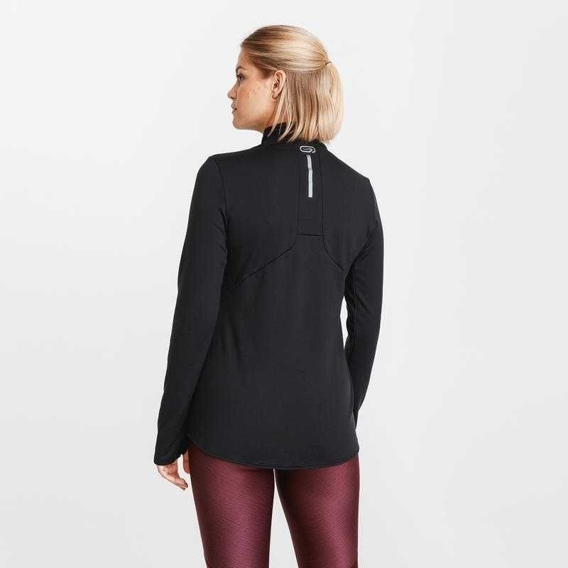 Дамска Блуза за Бягане KALENJI WARM ZIP в размер L/48