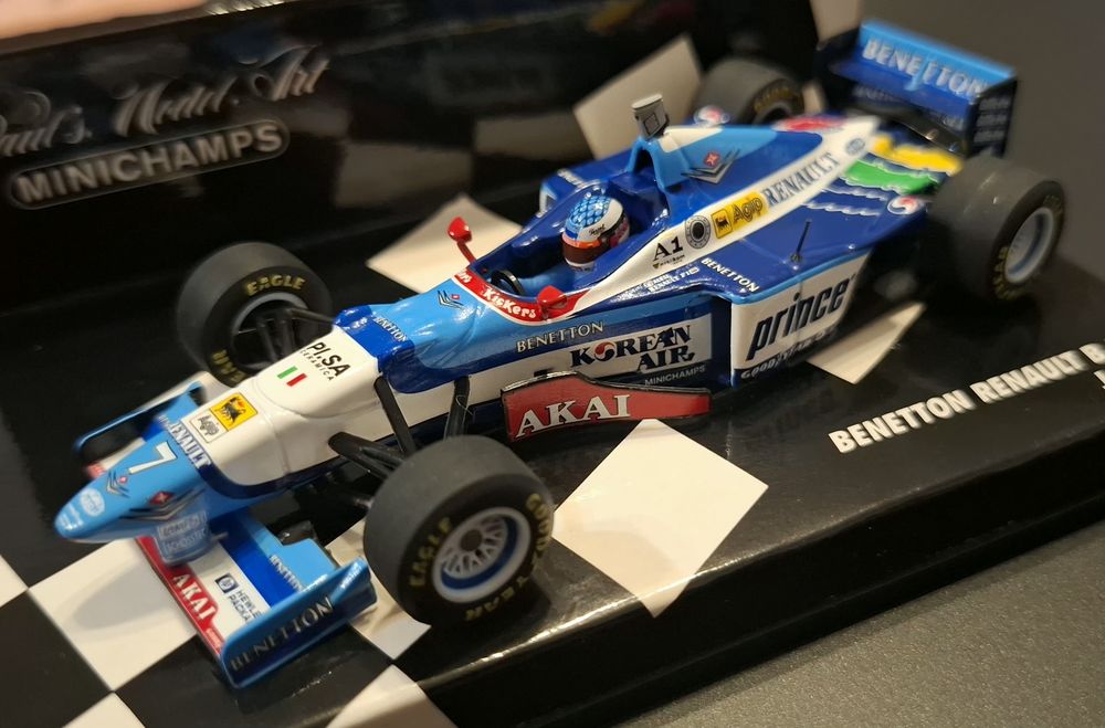 Benetton Renault B197 1/43 Minichamps