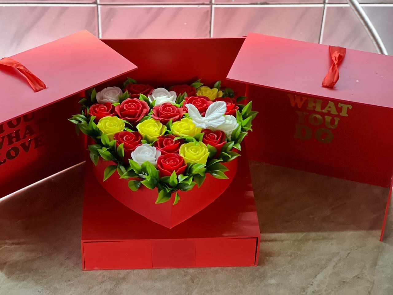 Sovunli gullar sovgʻa uchun