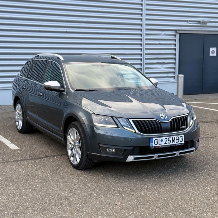 Skoda Octavia Scout 2.0 TDI 184 CP, 4x4, cutie automată DSG, an 2019