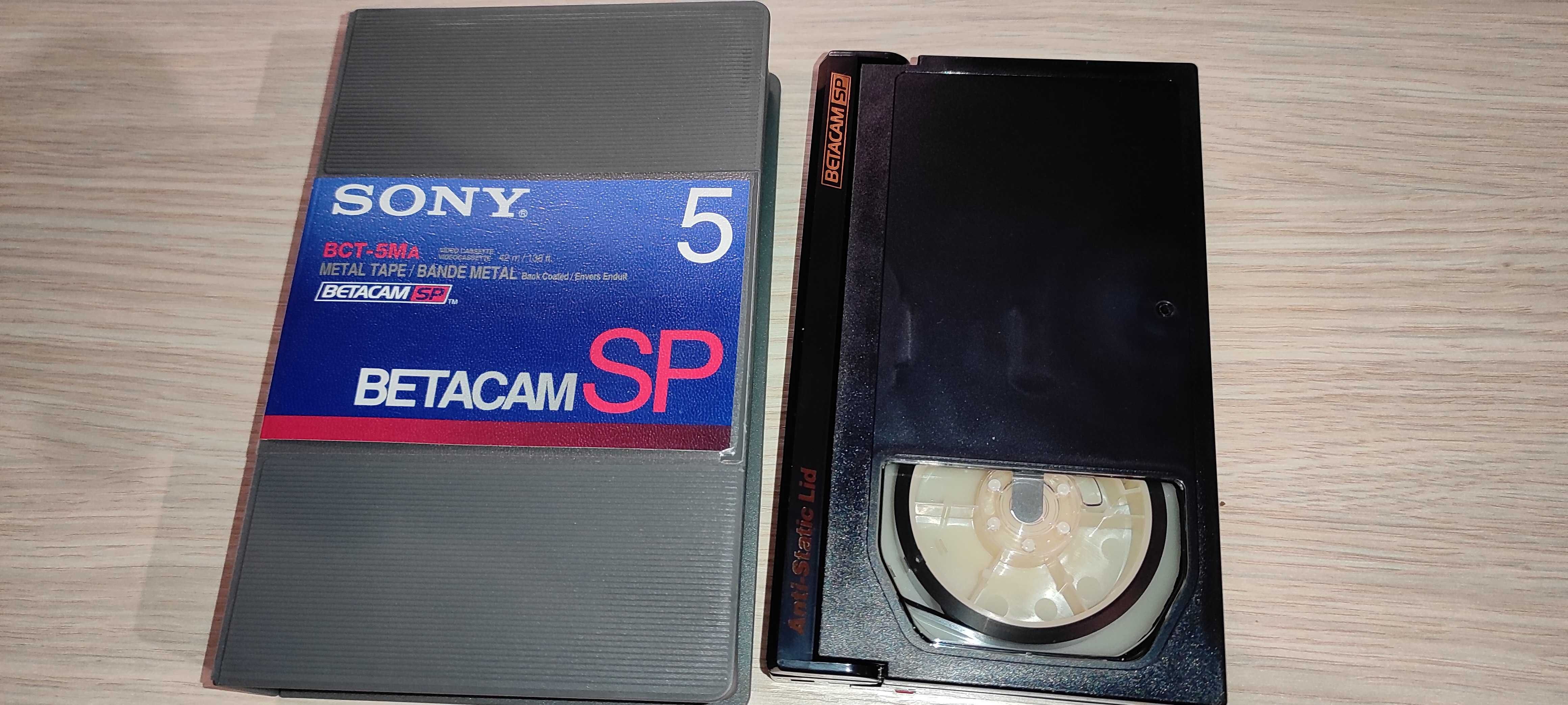 9 casete caseta  video sigilate vhs betacam sony 5 minute