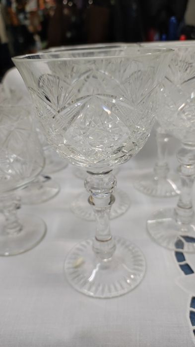 Кристални чаши нови