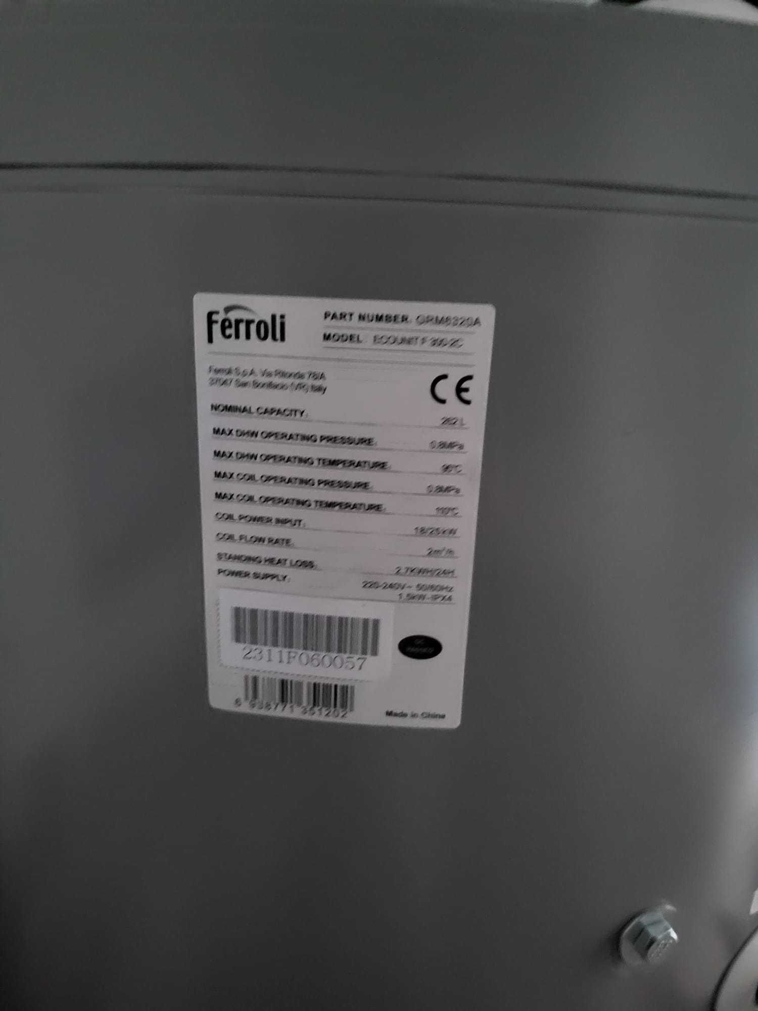 Boiler Ferroli 262l