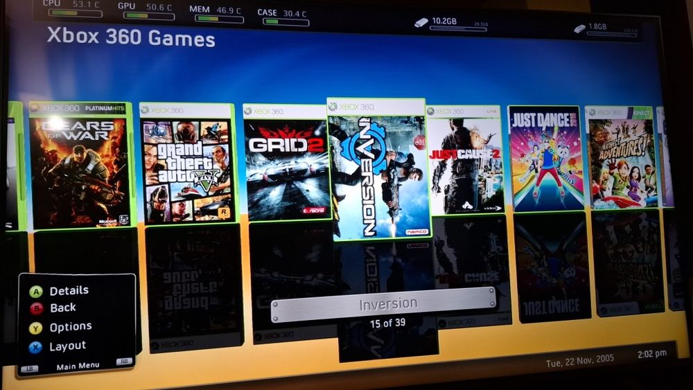 Vând xbox 360 E modat 65 jocuri