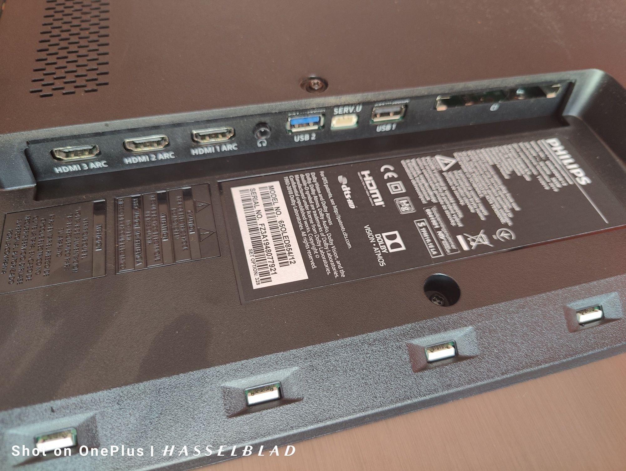 OLED Android TV 4K Philips 65 инча тристранен  Ambilight Dolby Vision