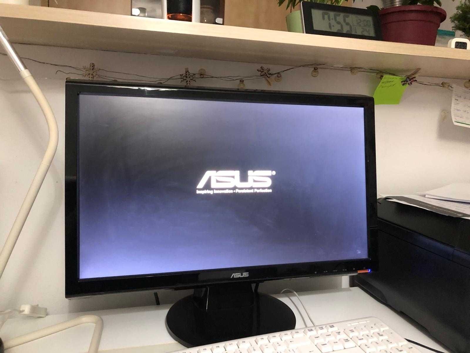 Monitor LED ASUS 21.5", Wide, Full HD, Negru, VH228DE