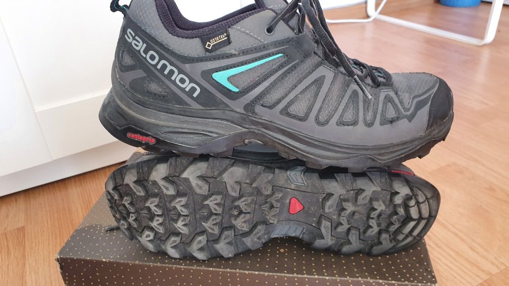 Salomon X-ultra 3 prime GTX 40 2/3 и маратонти Kalenji 41