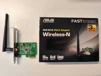Asus pce-n10 pci-e adapter адаптер за безжична wi-fi връзка