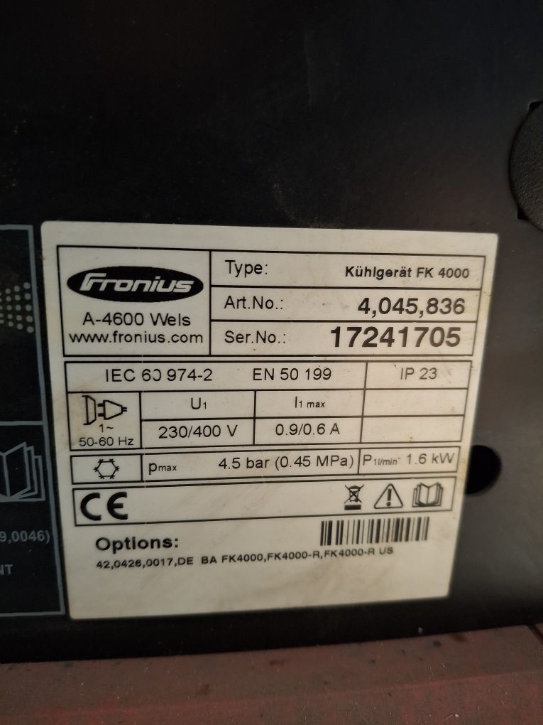 Aparat sudura Fronius TransPuls Synergic 2700