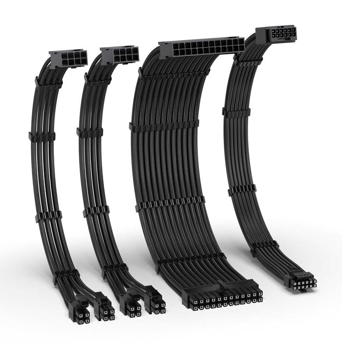 Kit extensie cablu sursă PC PSU GPU EZDIY-FAB 12VHPWR,PCIE 5.0 16AWG