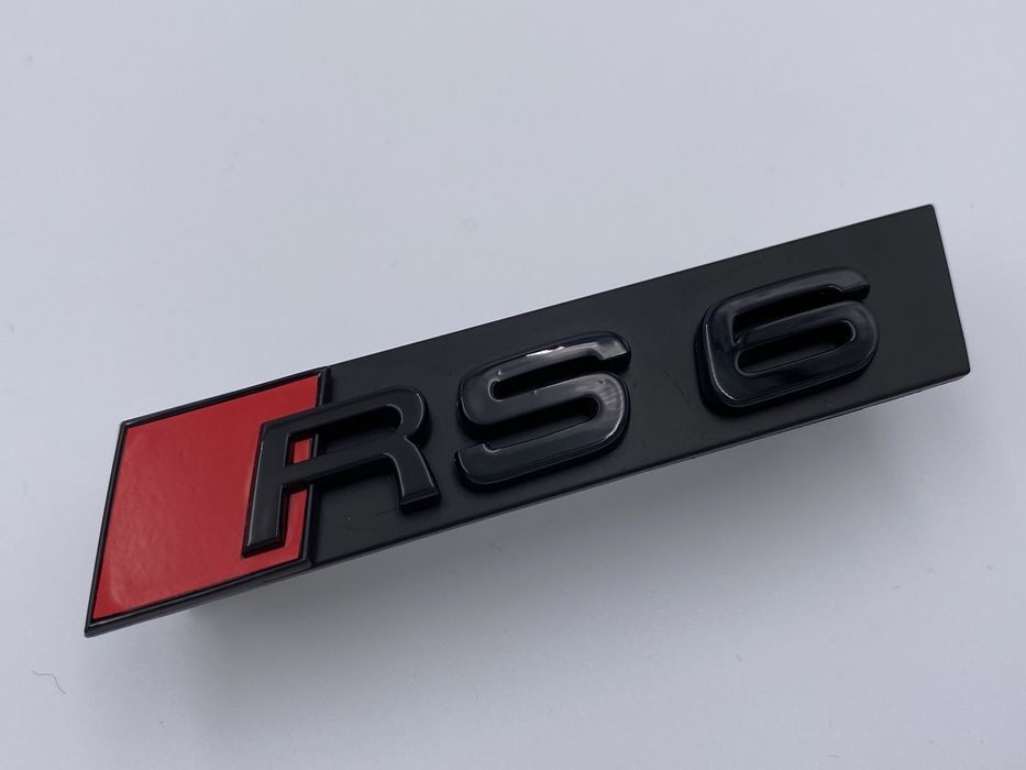 Set Embleme Audi RS 6 negru