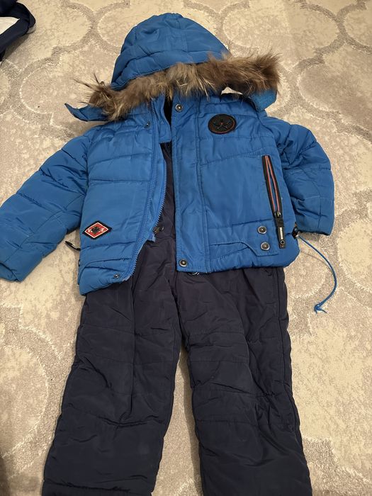 Ер балаға арналған қыстық куртка