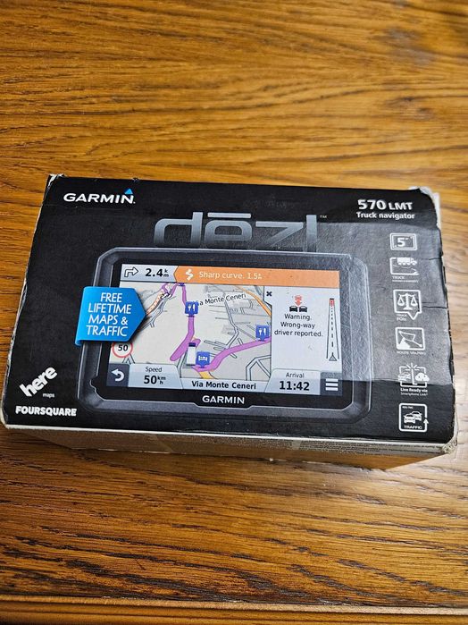 Garmin dezl 570 LMT EU BG Навигация за камион