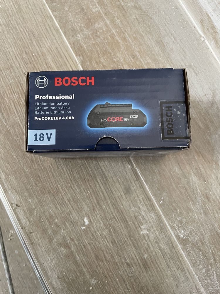 Нова батерия Bosch ProCORE 18V 4.0Ah