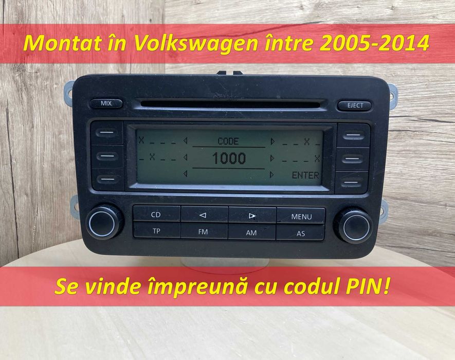 CD player RCD300 eos passat bvx golf tiguan caddy polo jetta touran