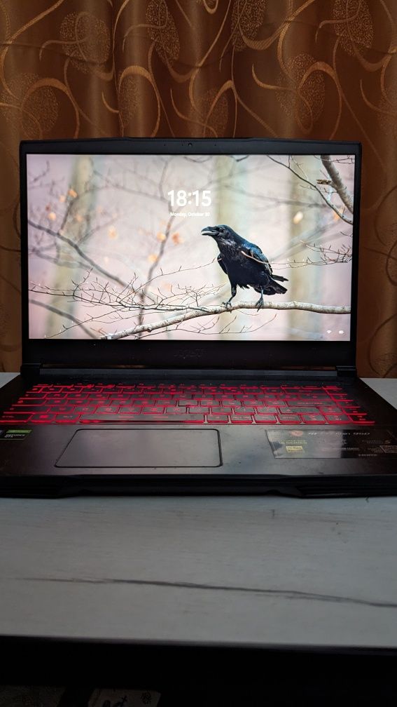 Laptop MSI GF65 Thin 95D 1660ti 16gb RAM i5