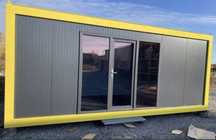 Container containere birou vitrina coffe shop parc auto