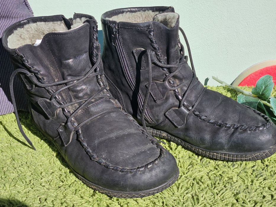 Helvesko топло боти естествена кожа N42