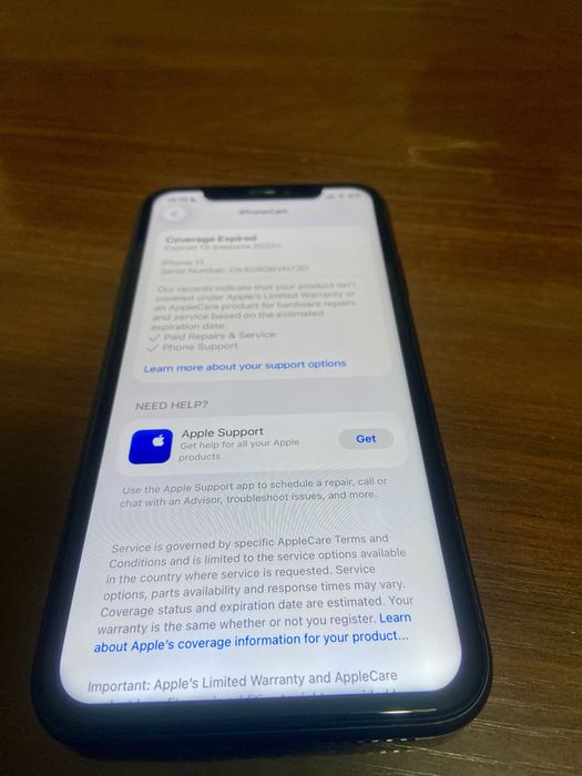Айфон 11 128 ГБ идеальное состояние