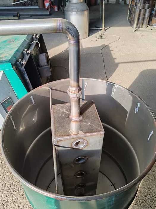 Cazan complet din INOX alimentar pentru tuica/palica/rachiu) 140L