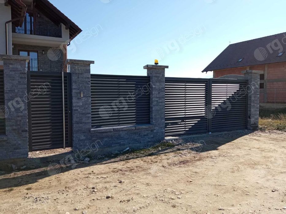 Porti Aluminiu / Otel Tip Jaluzea / Model Z