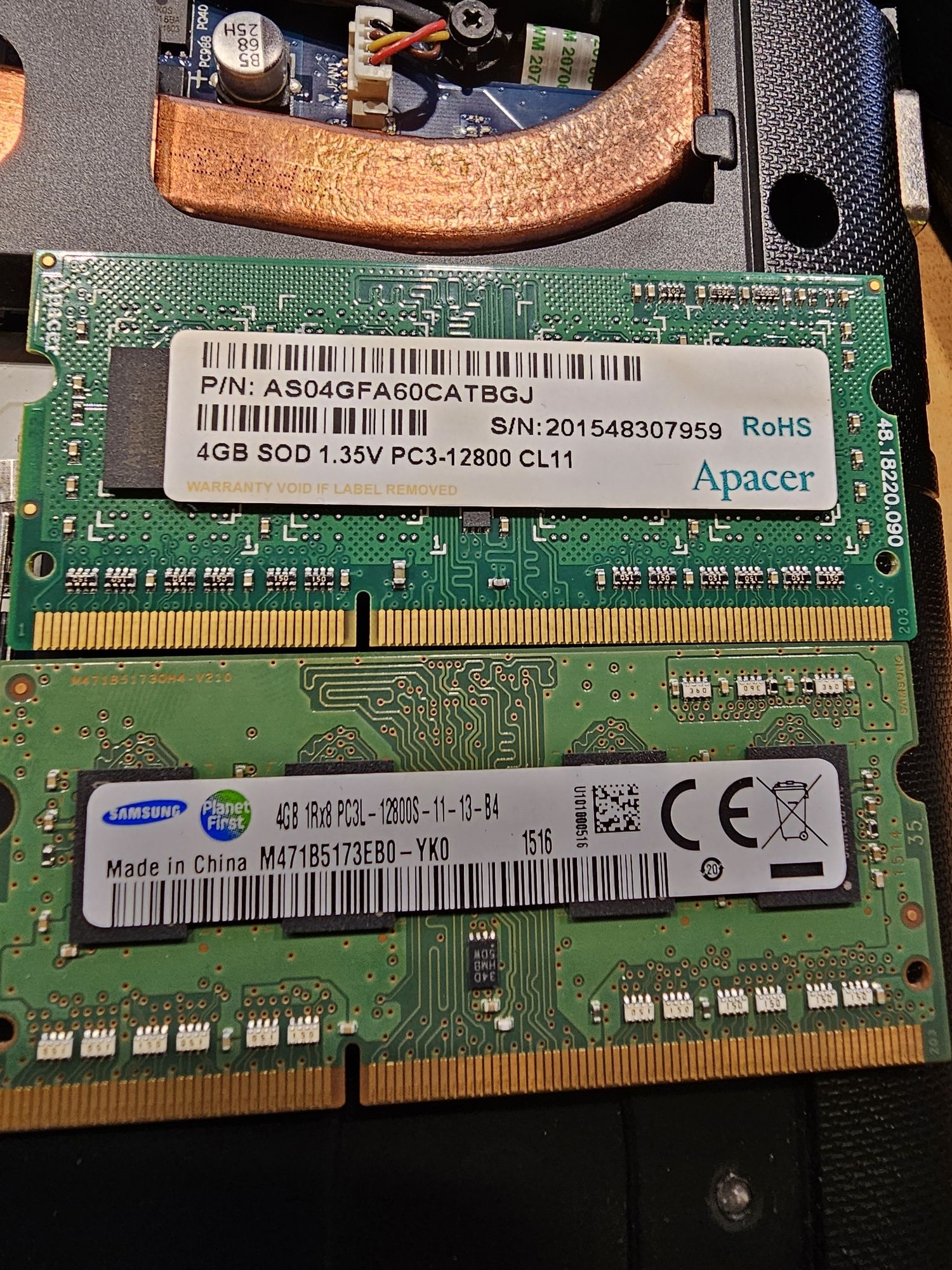 Ram 4gb DDR3L 2бр за лаптоп