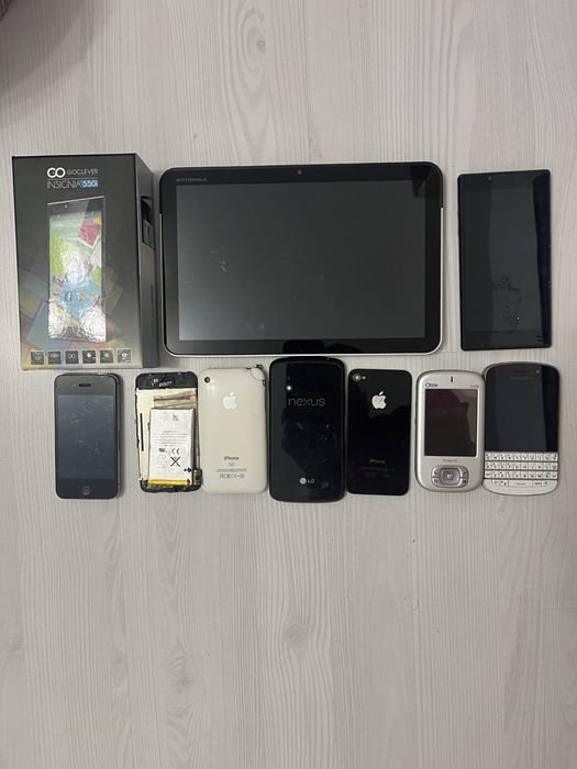 LOT Telefoane defecte, pentru piese (Samsung, LG, Nokia, HTC, APPLE)