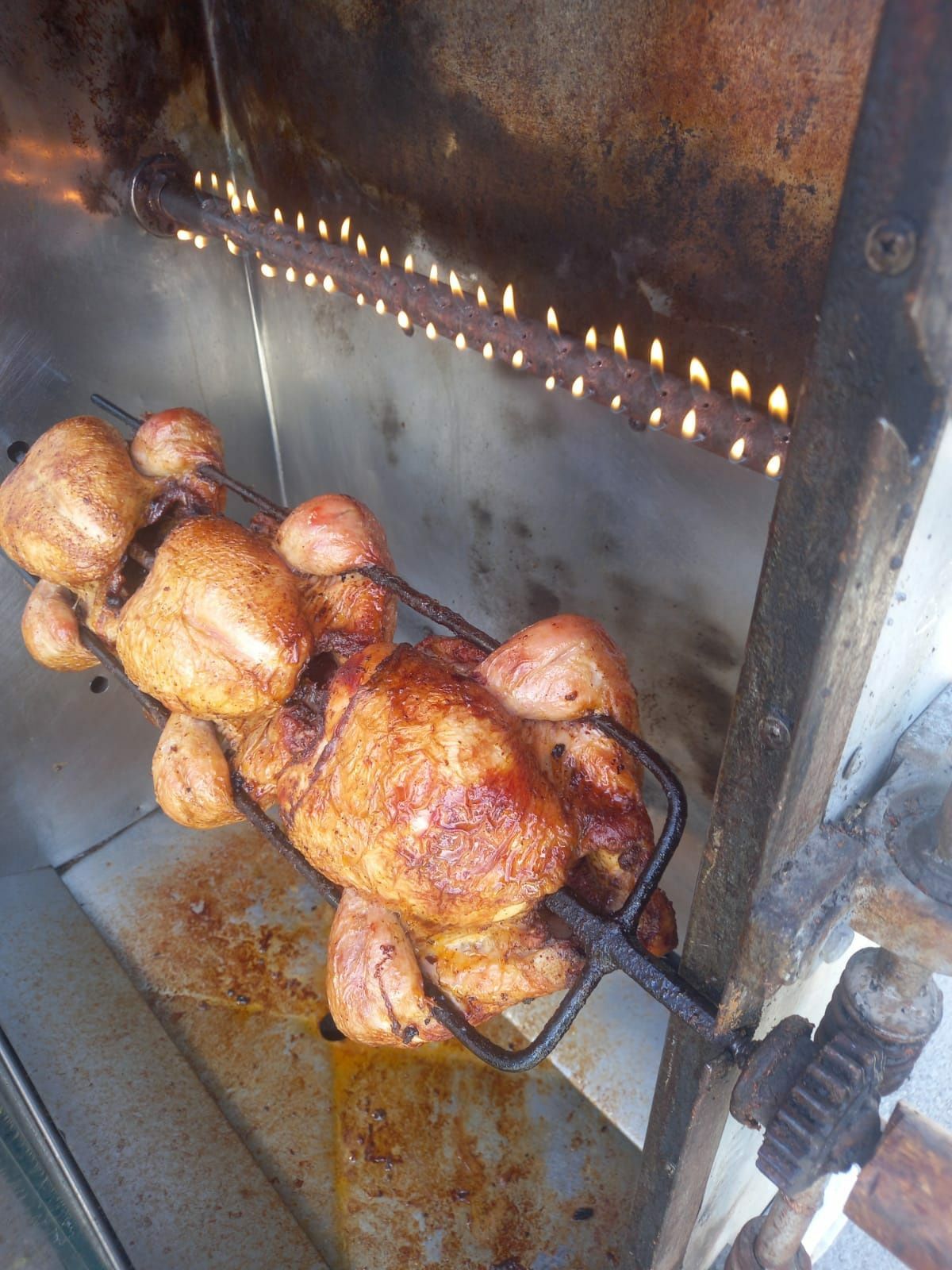 Курица гриль по Талгару свежее горячее доставка есть