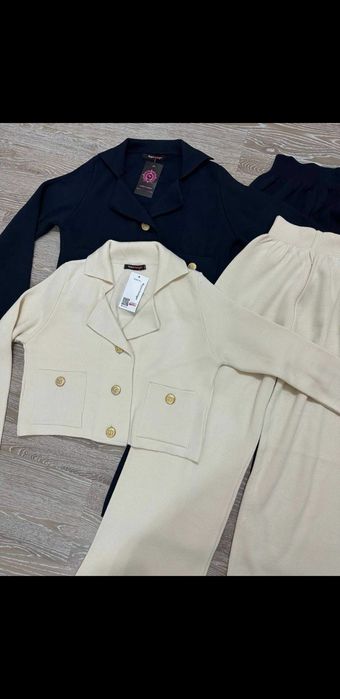 Вязаный костюм "турецкая двойка"!