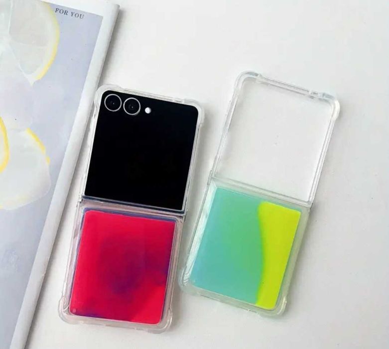 Светещи калъфи съвместим със Samsung Galaxy Z Flip 5 6 и 7