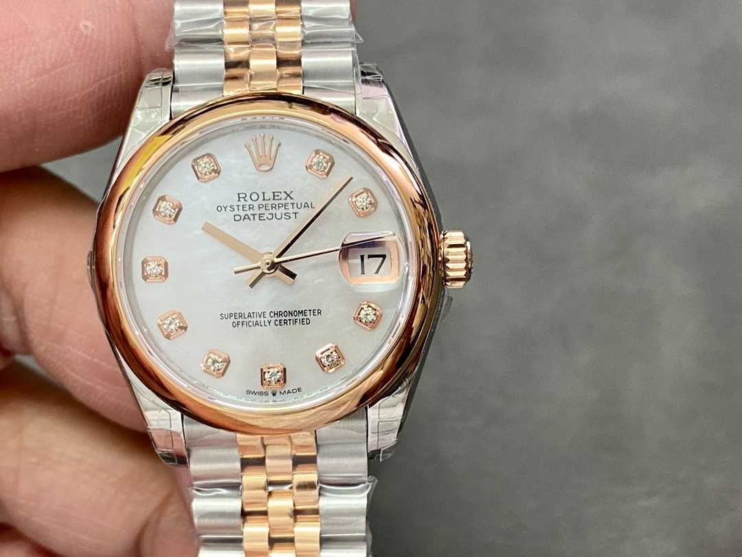 Rolex Datejust 31MM Mother of Pearl cu mișcare automată elvețiană