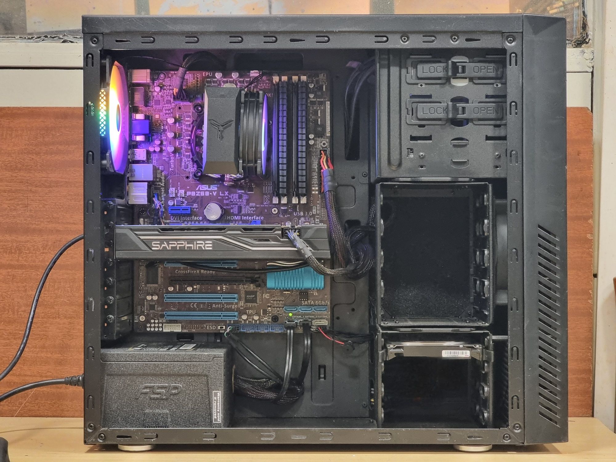 Fortnite Геймърски компютър/I7 2600/16GB RAM/SSD-256+1TB/RX 470 8GB