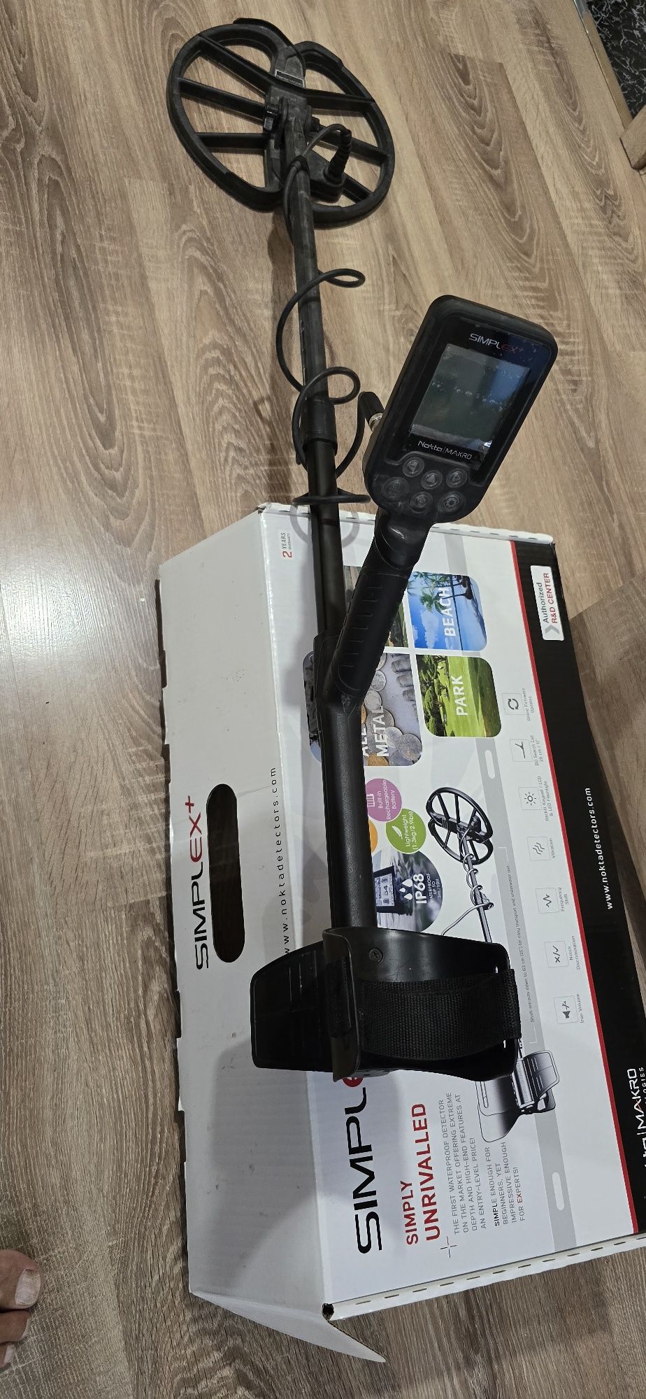 Металдетектор  Металотърсач   Nokta Makro Simplex+
